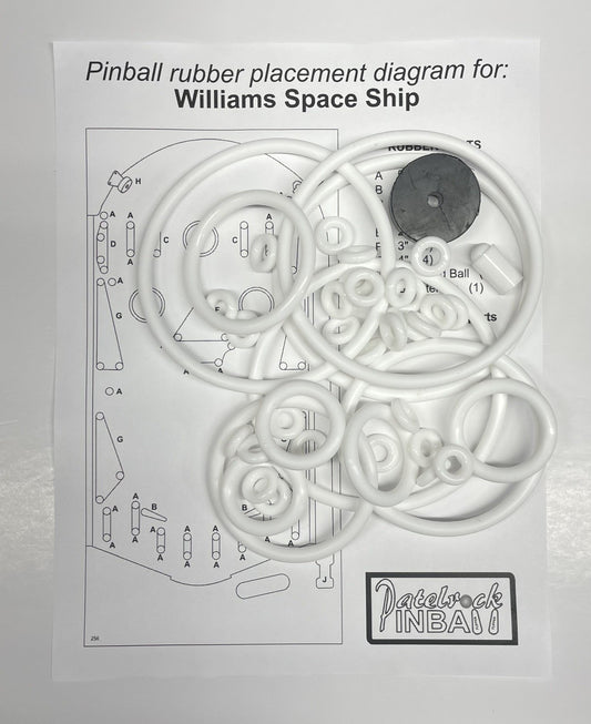 Williams Space Ship Pinball Machine Maintenance Kit