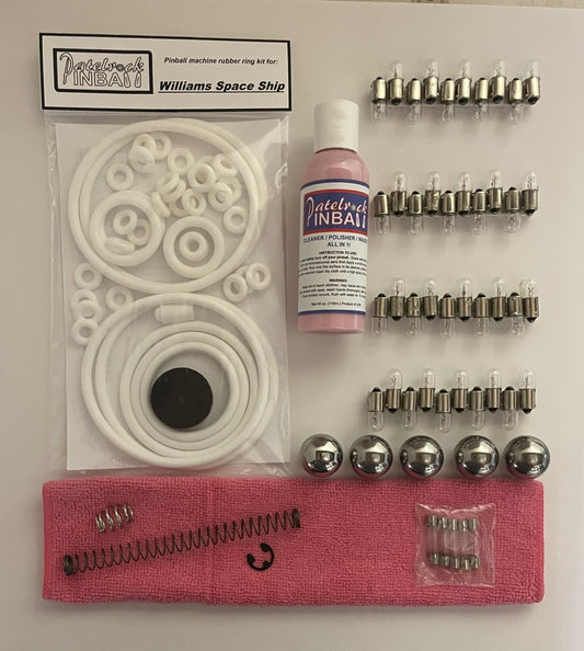 Williams Space Ship Pinball Machine Maintenance Kit