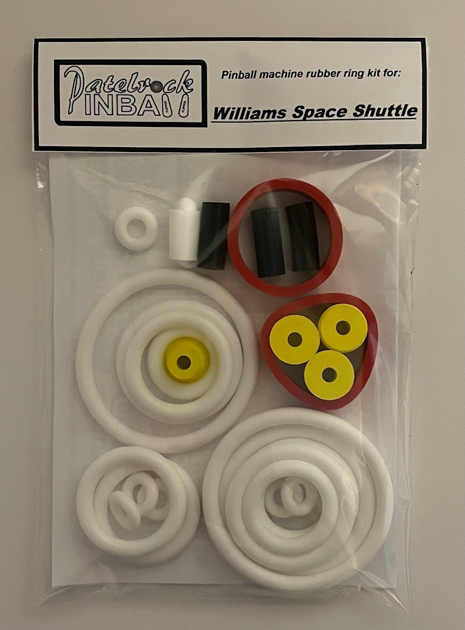 Williams Space Shuttle Pinball Machine Rubber Ring Kit