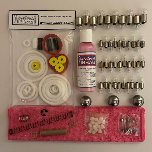 Williams Space Shuttle Pinball Machine Maintenance Kit