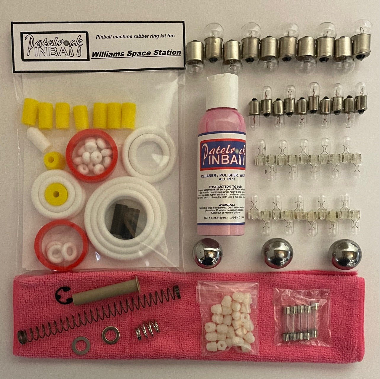 Williams Space Station Pinball Machine Maintenance Kit