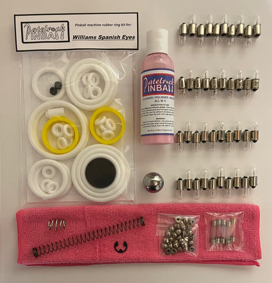 Williams Spanish Eyes Pinball Machine Maintenance Kit