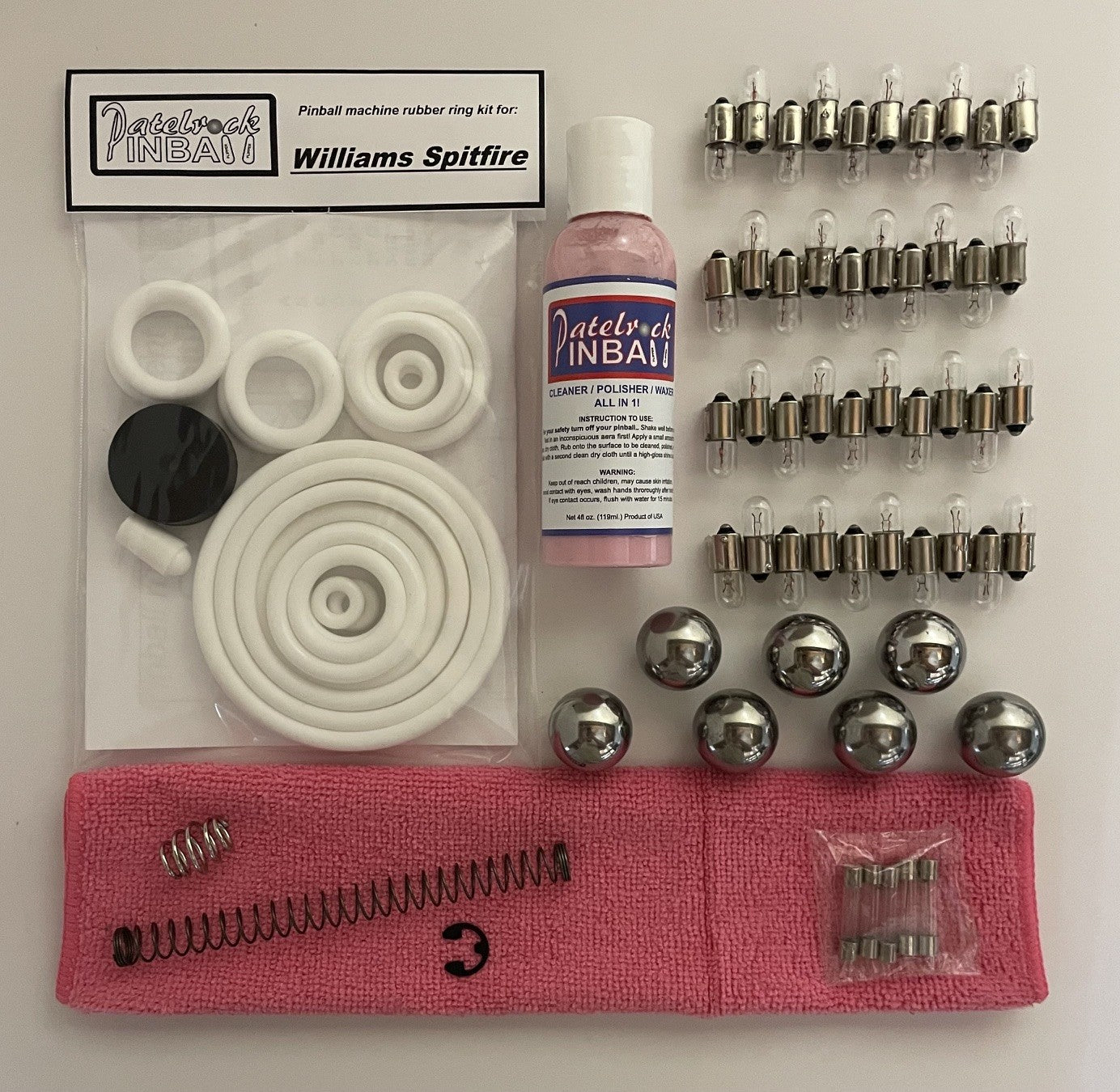 Williams Spitfire Pinball Machine Maintenance Kit