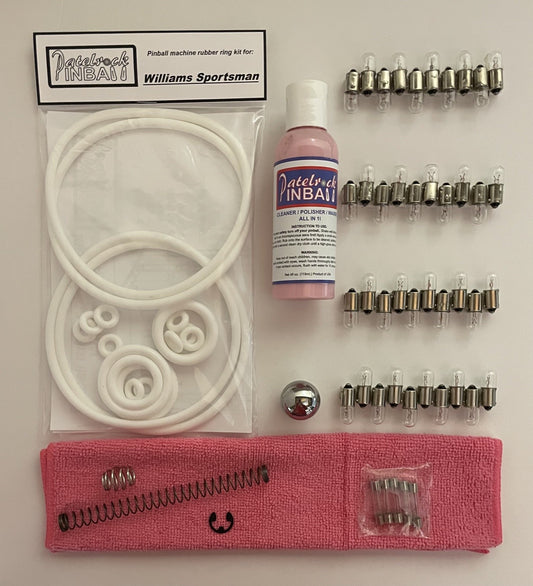 Williams Sportsman Pinball Machine Maintenance Kit