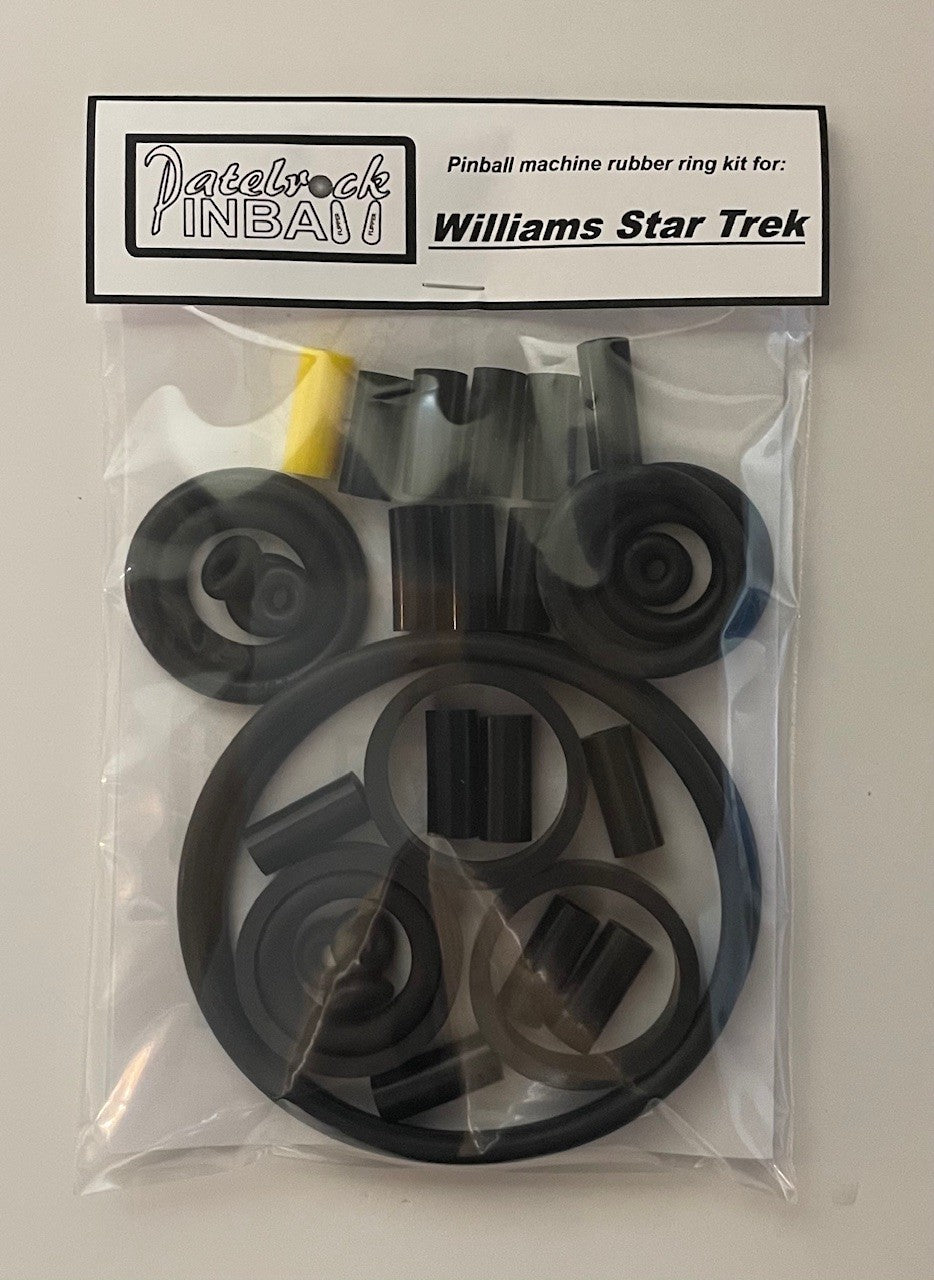 Williams Star Trek: The Next Generation Pinball Machine Rubber Ring Kit