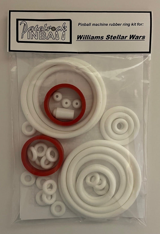 Williams Stellar Wars Pinball Machine Rubber Ring Kit