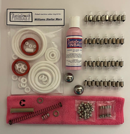Williams Stellar Wars Pinball Machine Maintenance Kit