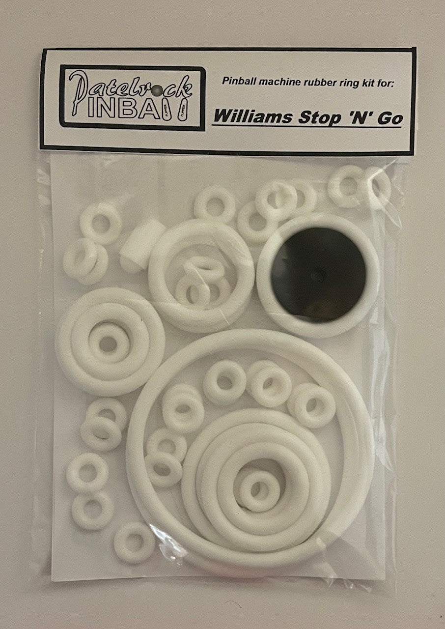 Williams Stop N Go Pinball Machine Rubber Ring Kit