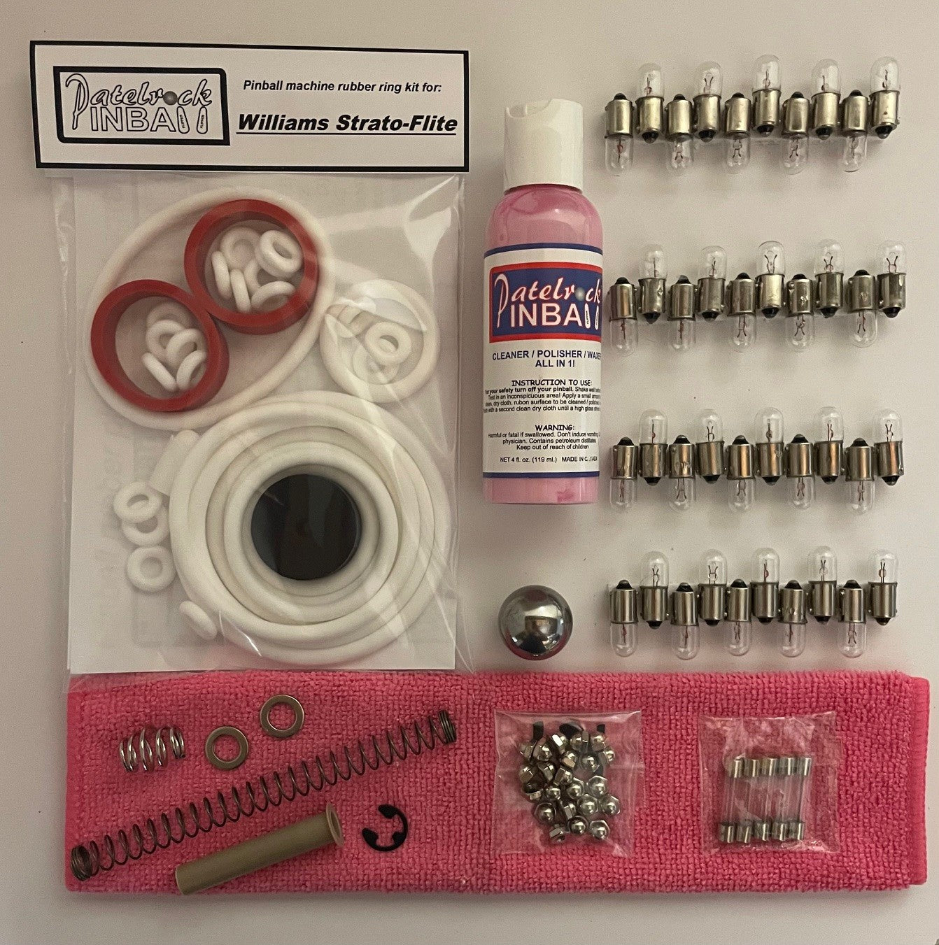 Williams Strato-Flite Pinball Machine Maintenance Kit