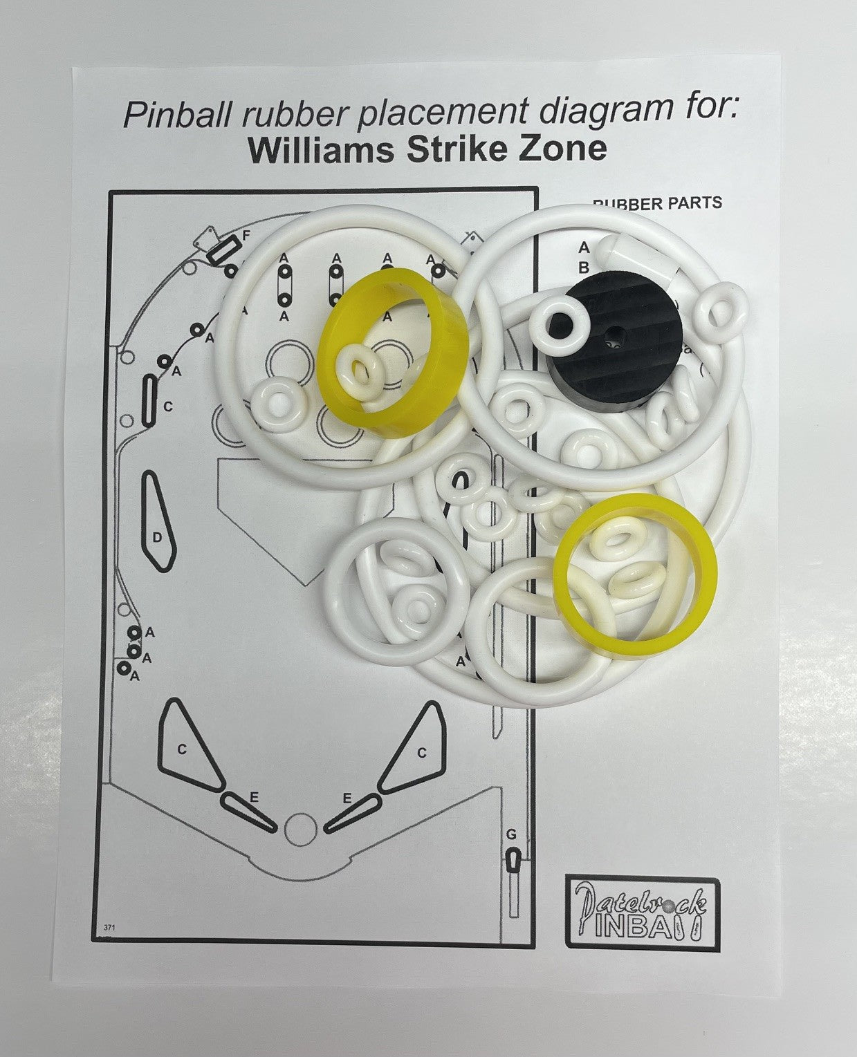 Williams Strike Zone Pinball Machine Maintenance Kit