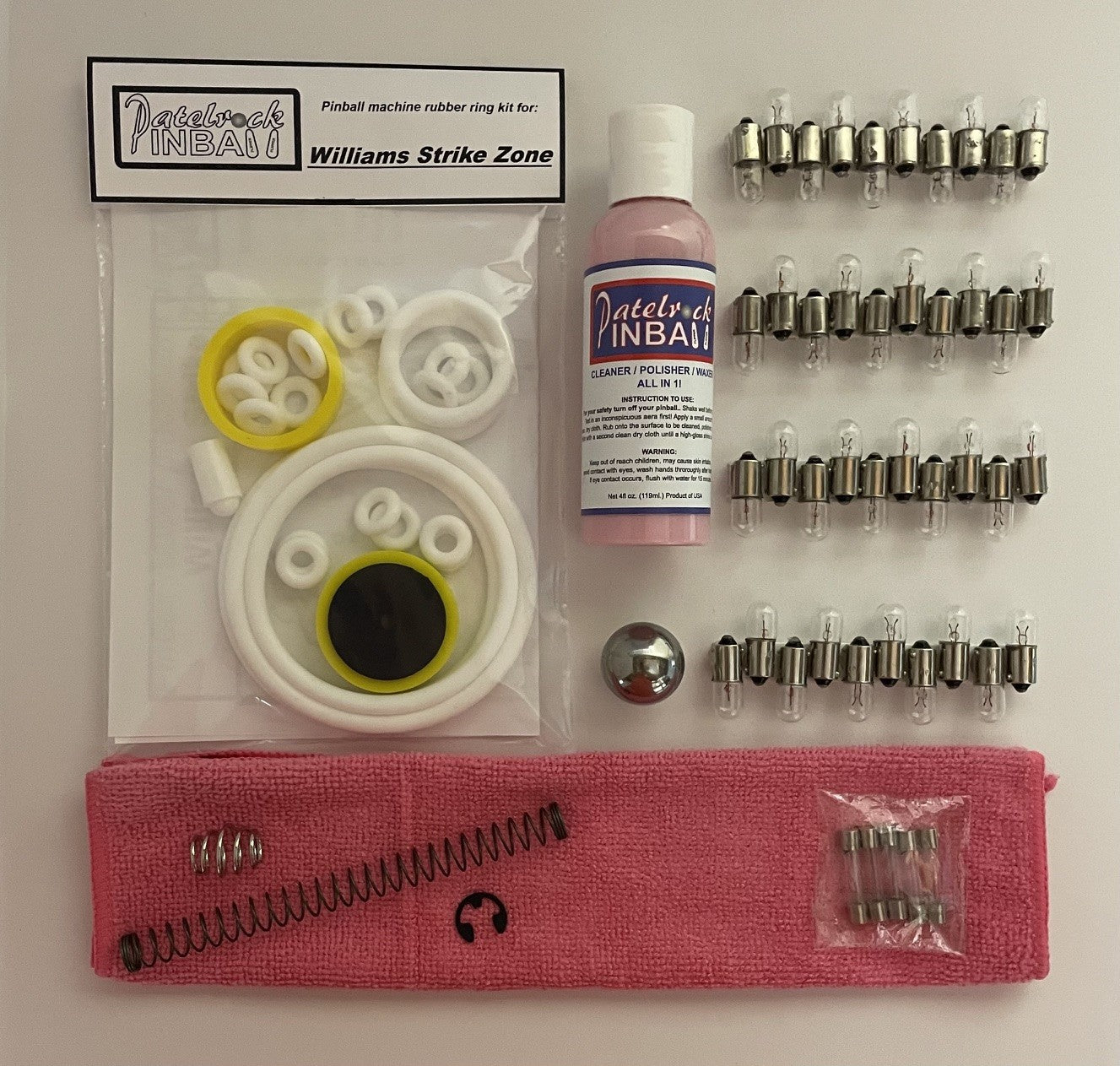 Williams Strike Zone Pinball Machine Maintenance Kit