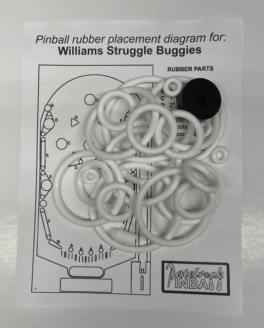 Williams Struggle Buggies Pinball Machine Maintenance Kit