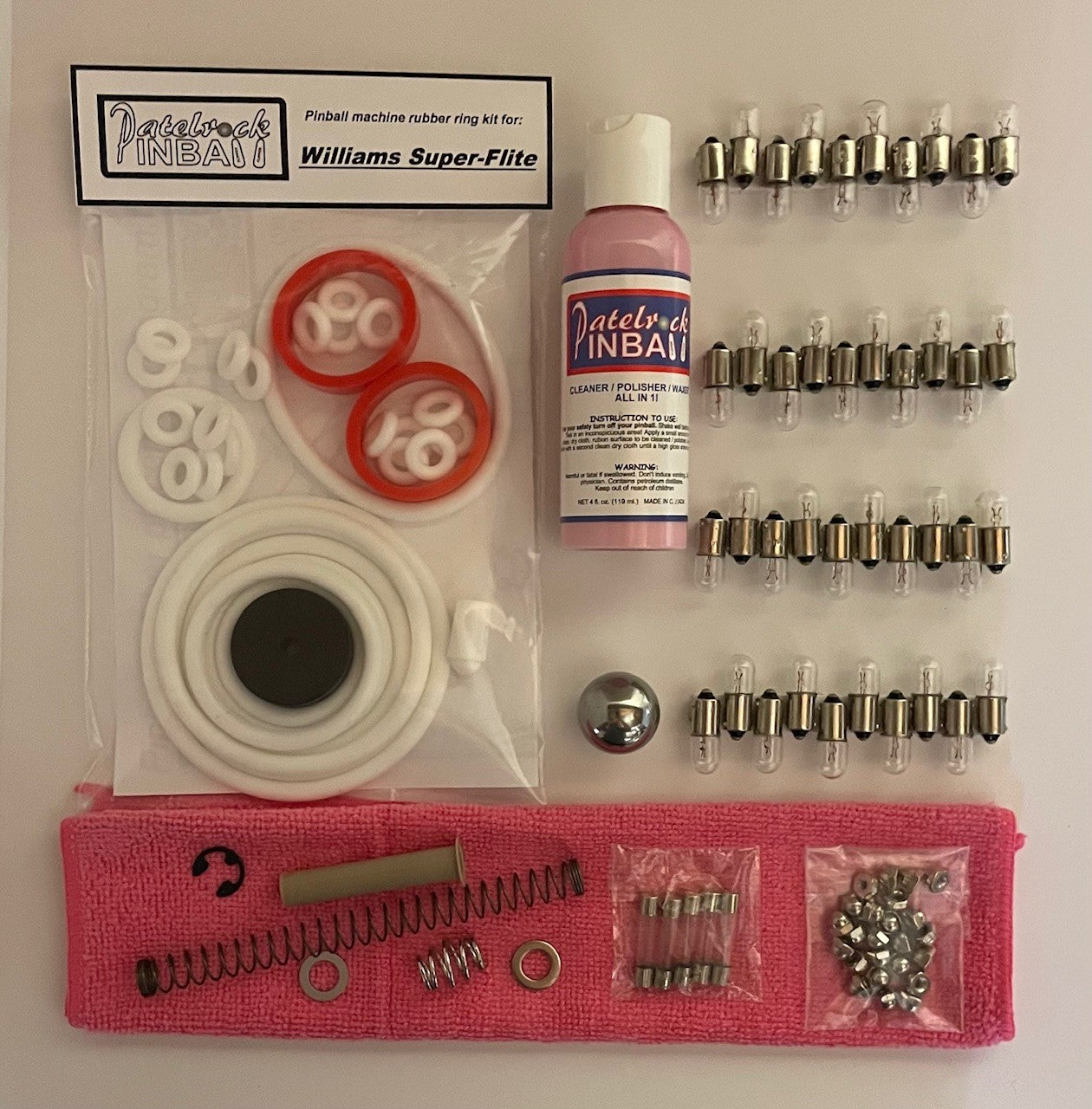 Williams Super-Flite Pinball Machine Maintenance Kit