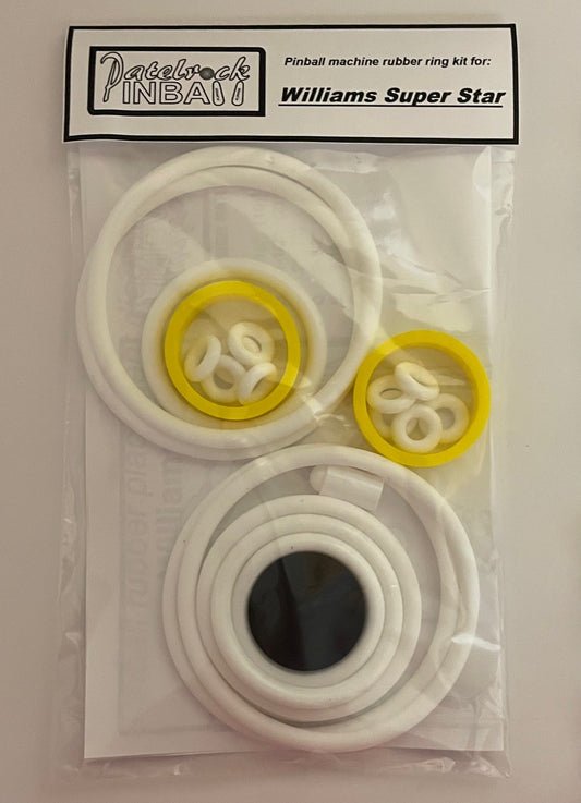 Williams Super Star Pinball Machine Rubber Ring Kit