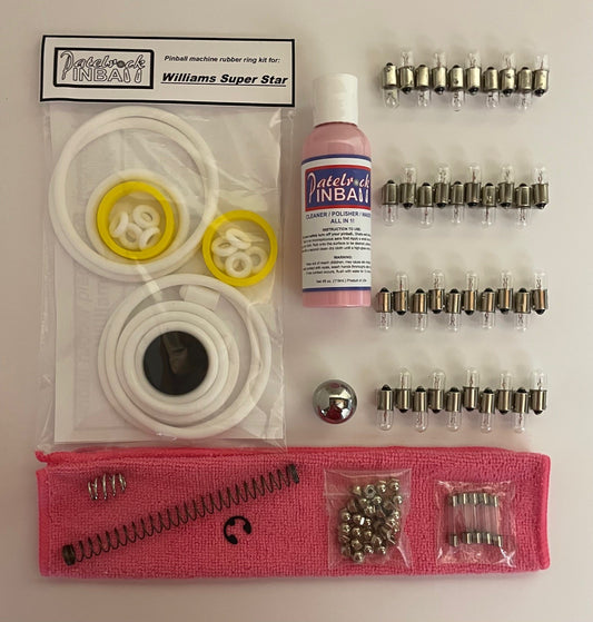 Williams Super Star Pinball Machine Maintenance Kit