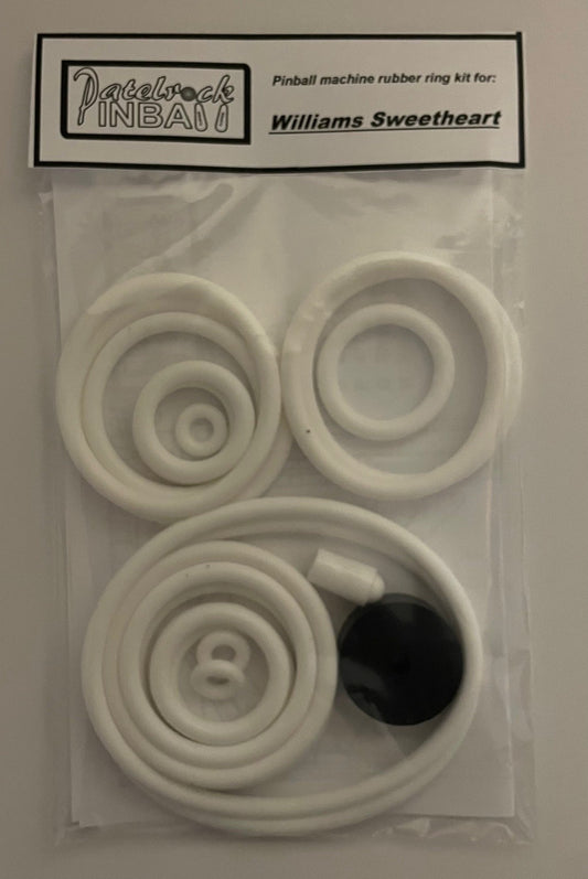 Williams Sweetheart Pinball Machine Rubber Ring Kit