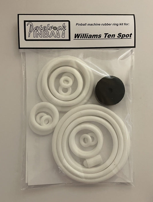 Williams Ten Spot Pinball Machine Rubber Ring Kit