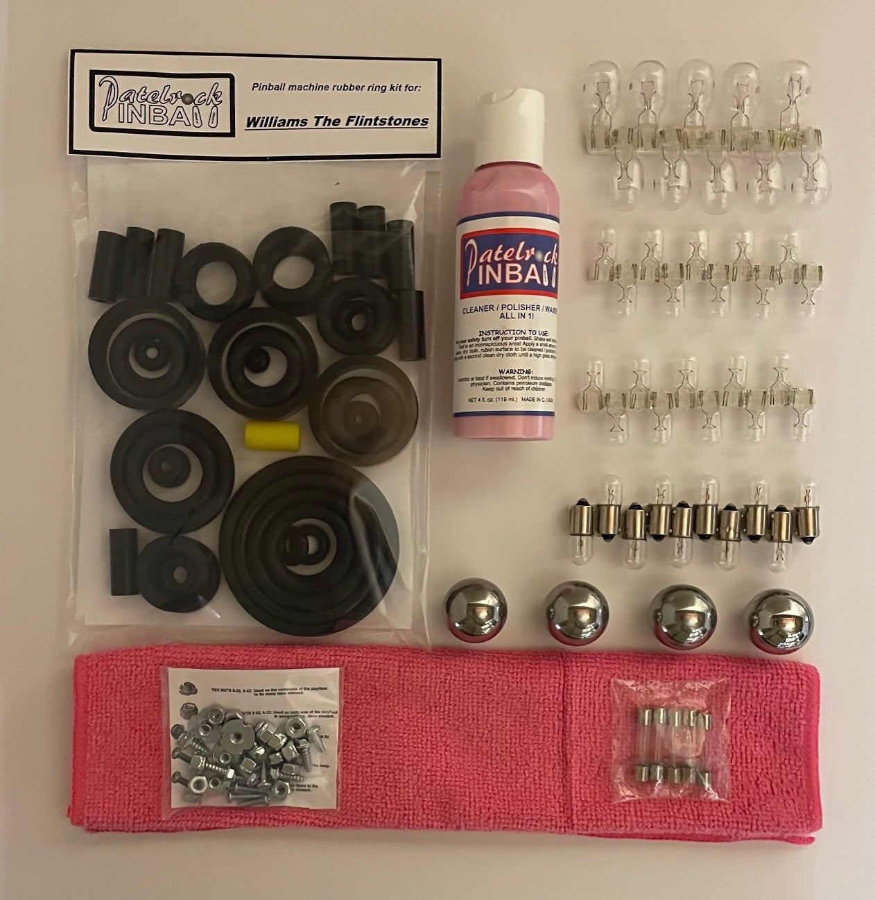 Williams The Flintstones Pinball Machine Maintenance Kit