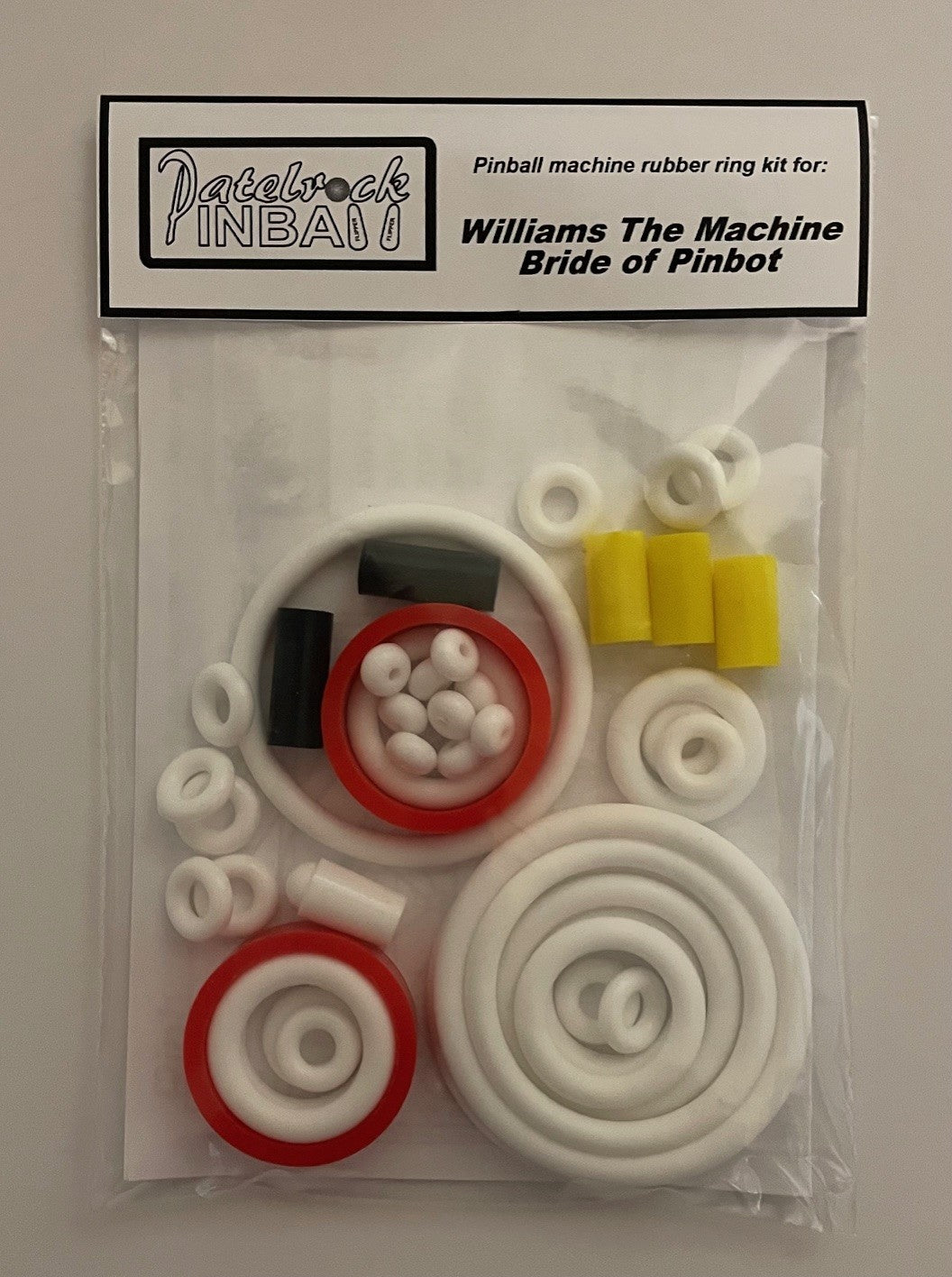 Williams The Machine: Bride of Pinbot Pinball Machine Rubber Ring Kit