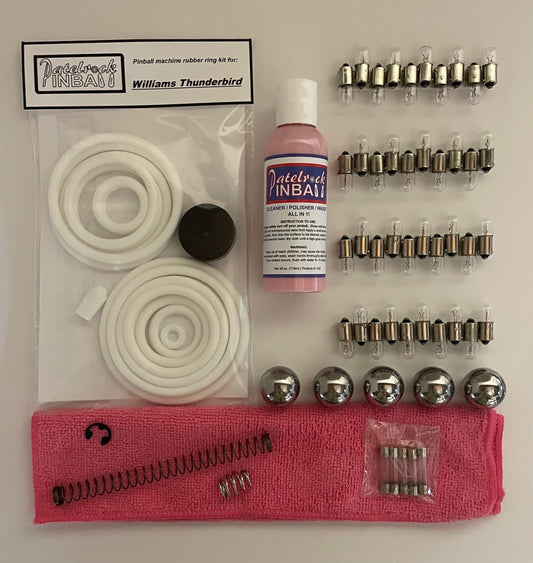 Williams Thunderbird Pinball Machine Maintenance Kit