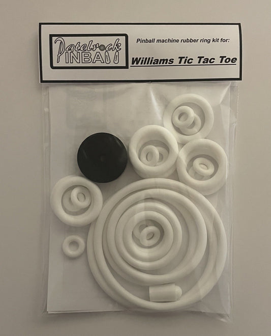 Williams Tic Tac Toe Pinball Machine Rubber Ring Kit