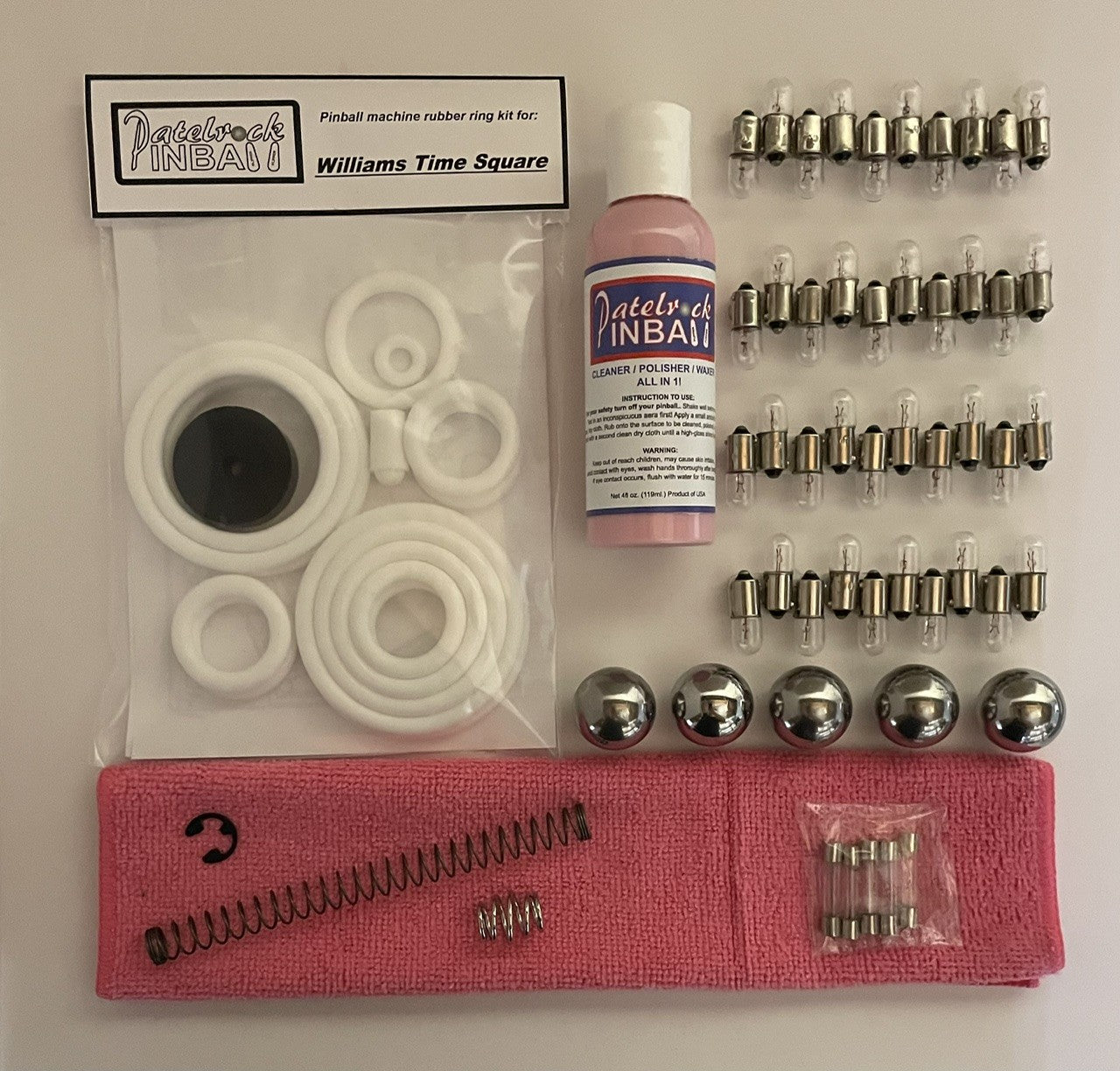 Williams Times Square Pinball Machine Maintenance Kit