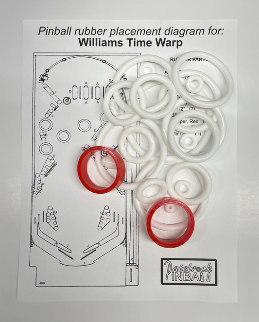Williams Time Warp Pinball Machine Maintenance Kit