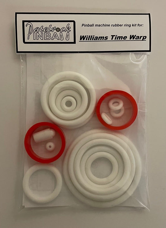 Williams Time Warp Pinball Machine Rubber Ring Kit