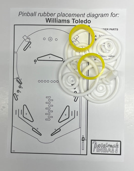 Williams Toledo Pinball Machine Maintenance Kit