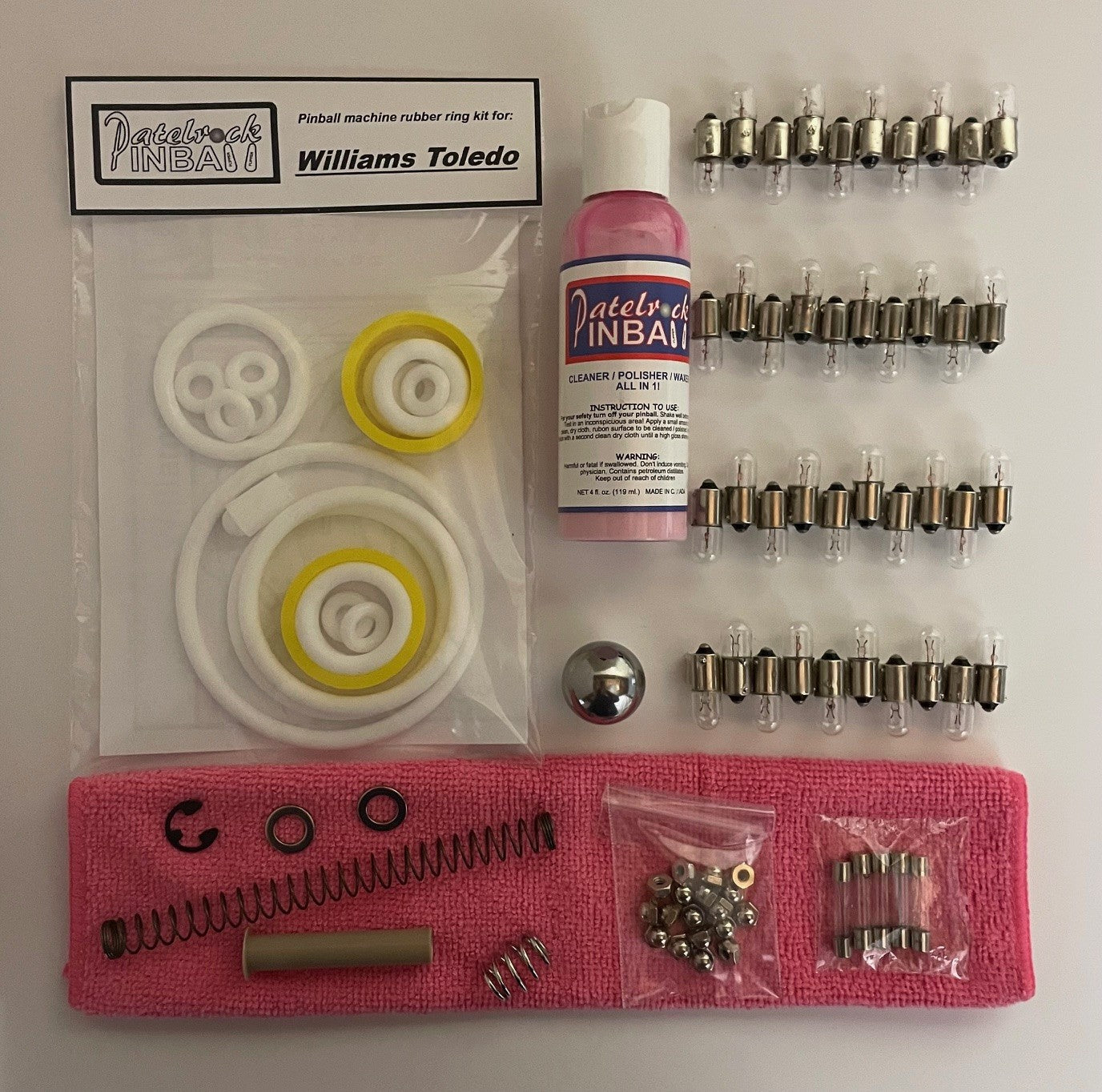 Williams Toledo Pinball Machine Maintenance Kit