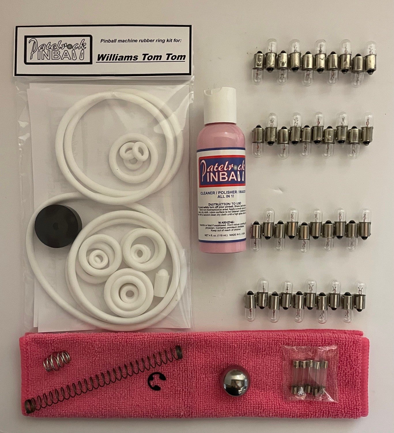 Williams Tom Tom Pinball Machine Maintenance Kit