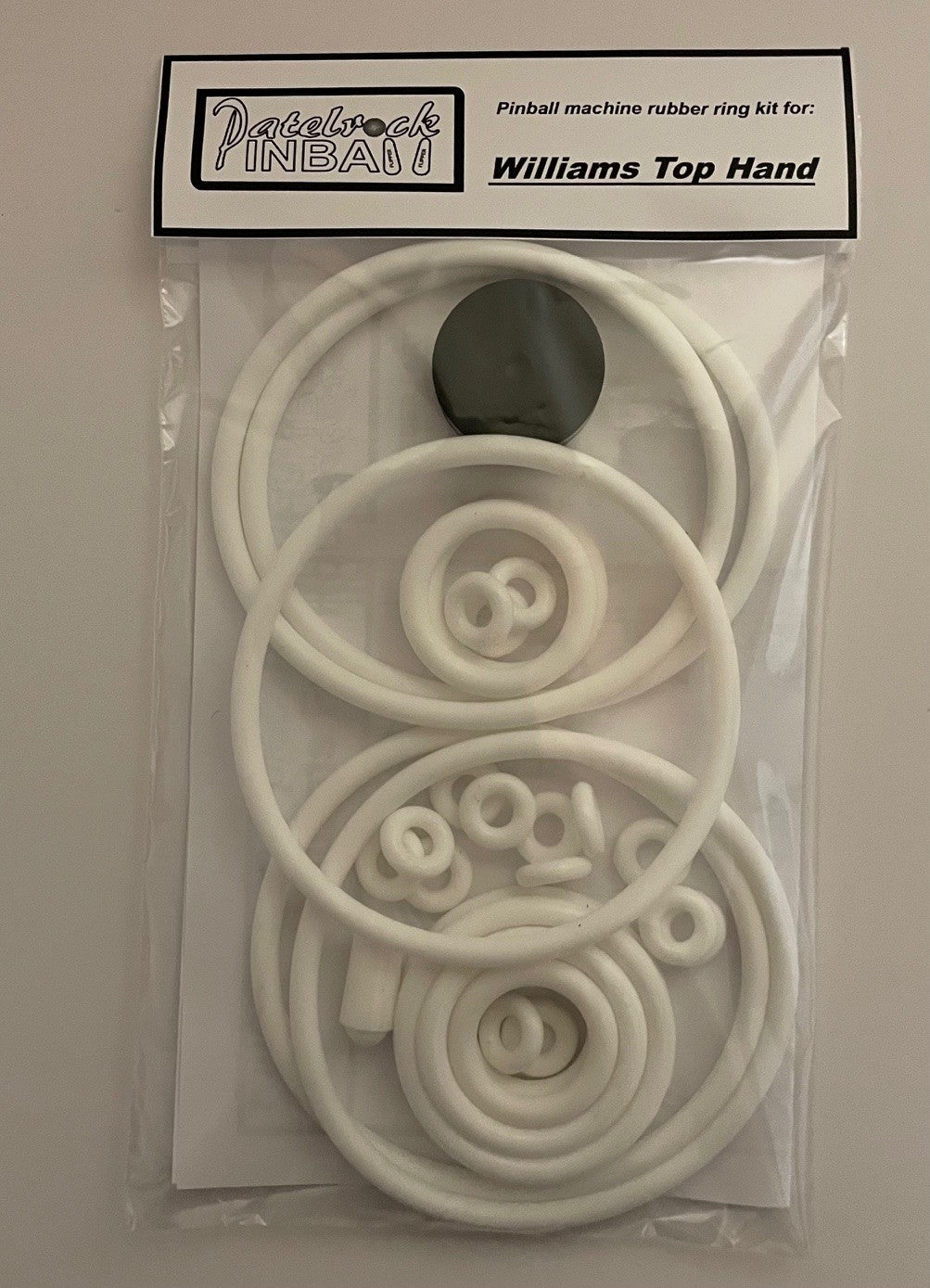 Williams Top Hand Pinball Machine Rubber Ring Kit
