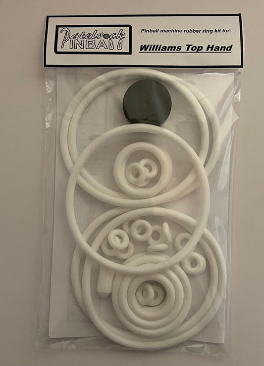 Williams Top Hand Pinball Machine Rubber Ring Kit