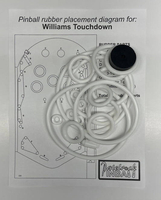 Williams Touchdown Pinball Machine Maintenance Kit