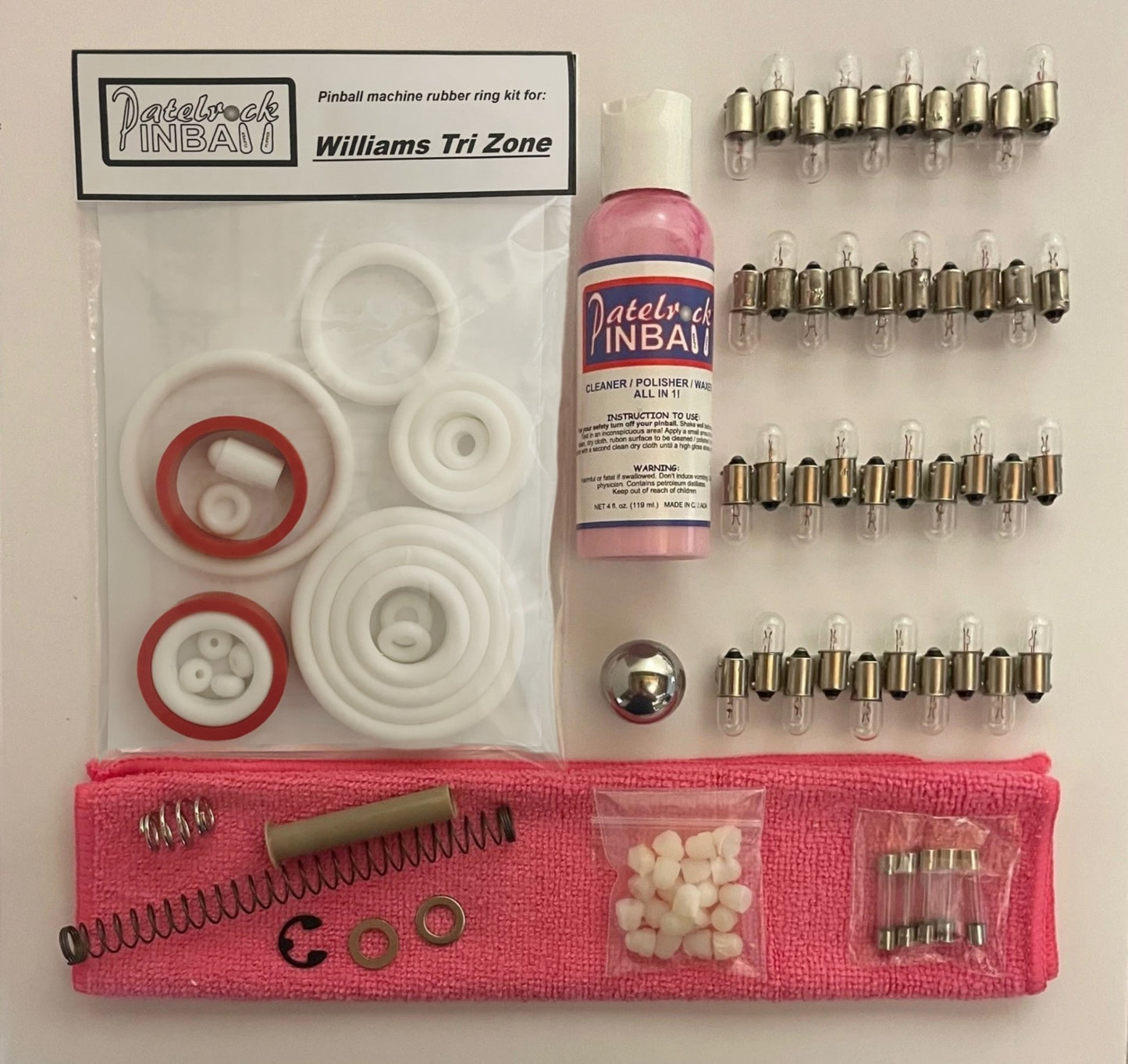 Williams Tri Zone Pinball Machine Maintenance Kit