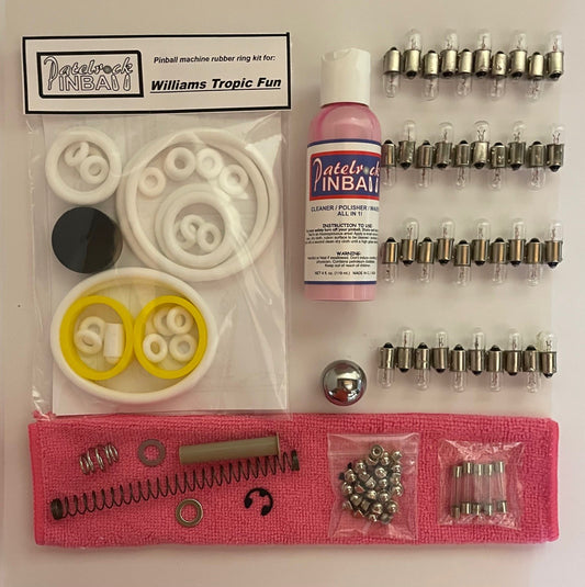 Williams Tropic Fun Pinball Machine Maintenance Kit