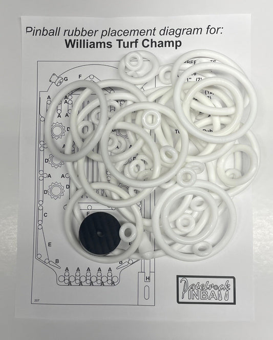 Williams Turf Champ Pinball Machine Maintenance Kit