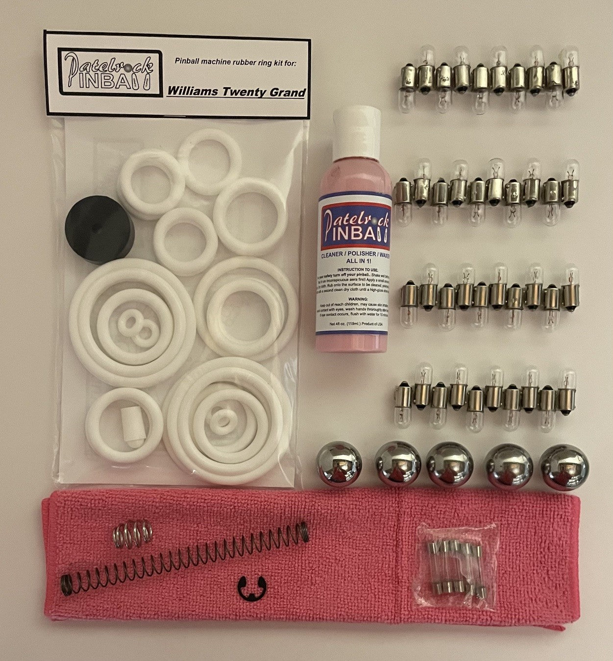 Williams Twenty Grand Pinball Machine Maintenance Kit