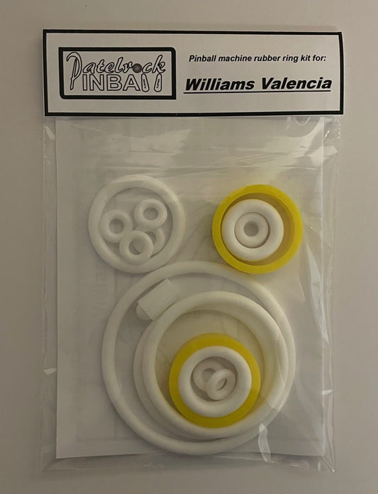 Williams Valencia Pinball Machine Rubber Ring Kit
