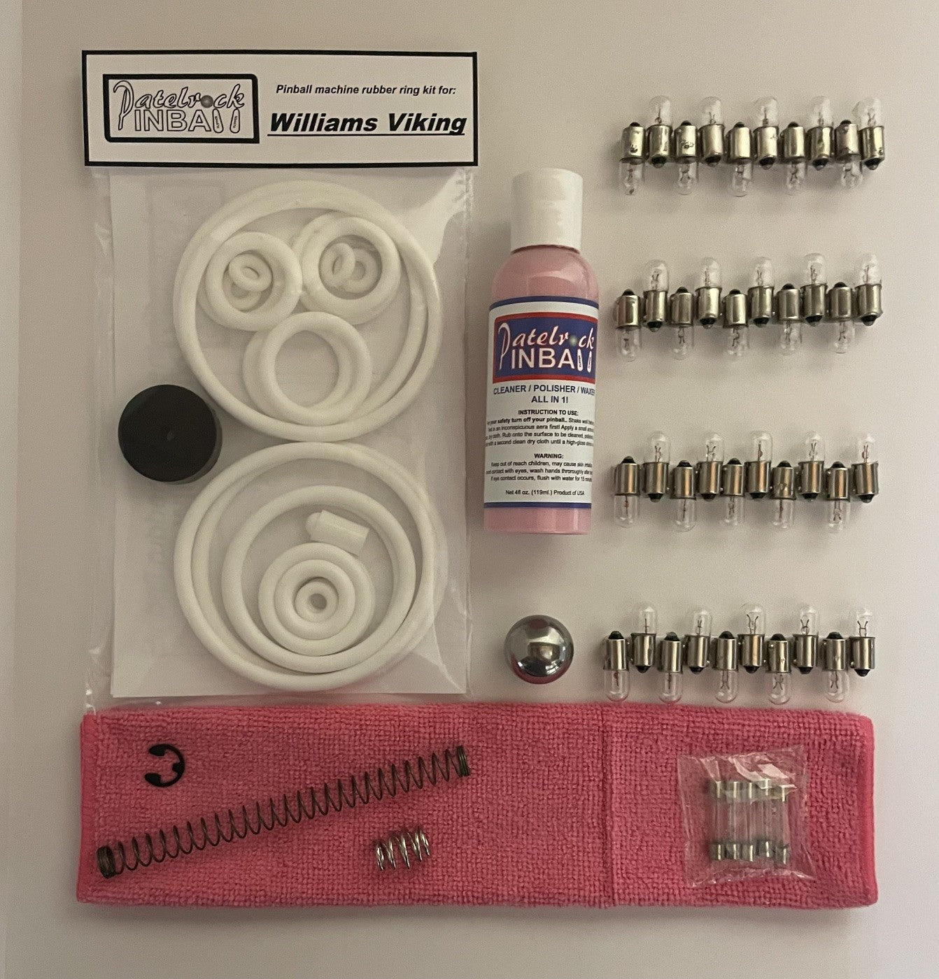 Williams Viking Pinball Machine Maintenance Kit