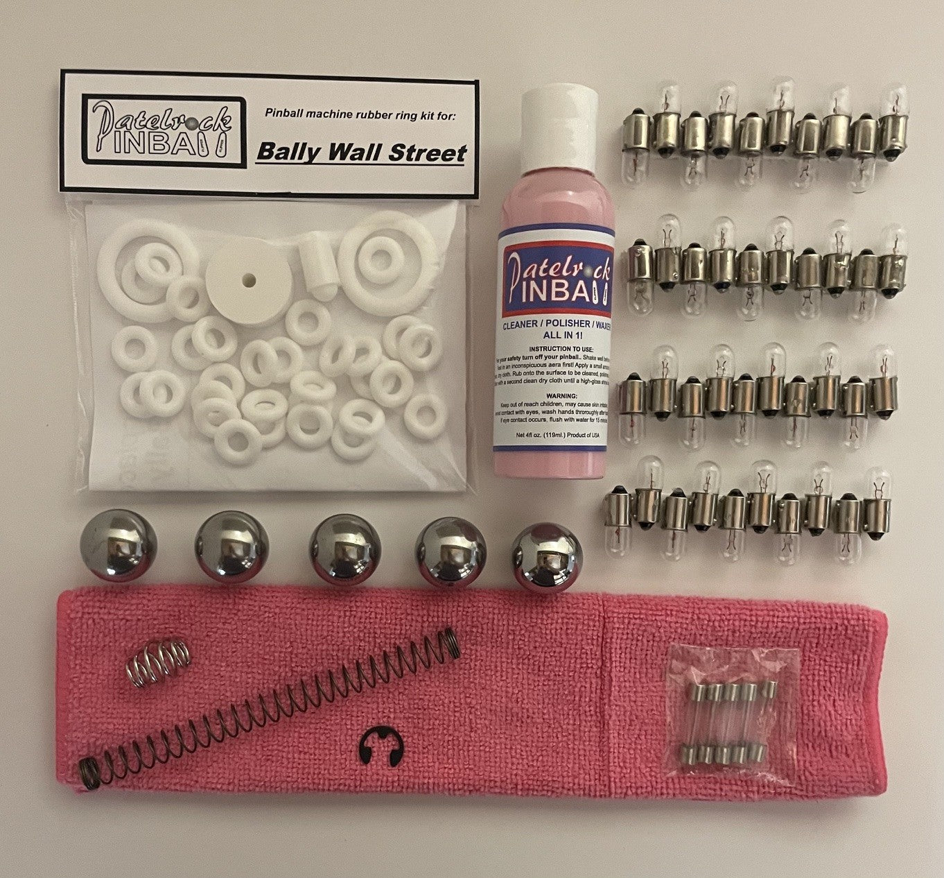 Bally Wall Street Bingo Machine Maintenance Kit