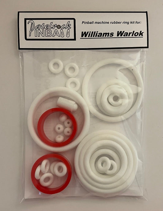 Williams Warlok Pinball Machine Rubber Ring Kit