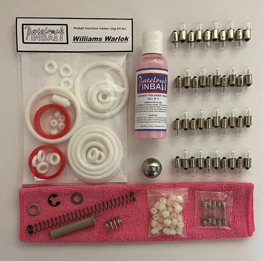 Williams Warlok Pinball Machine Maintenance Kit