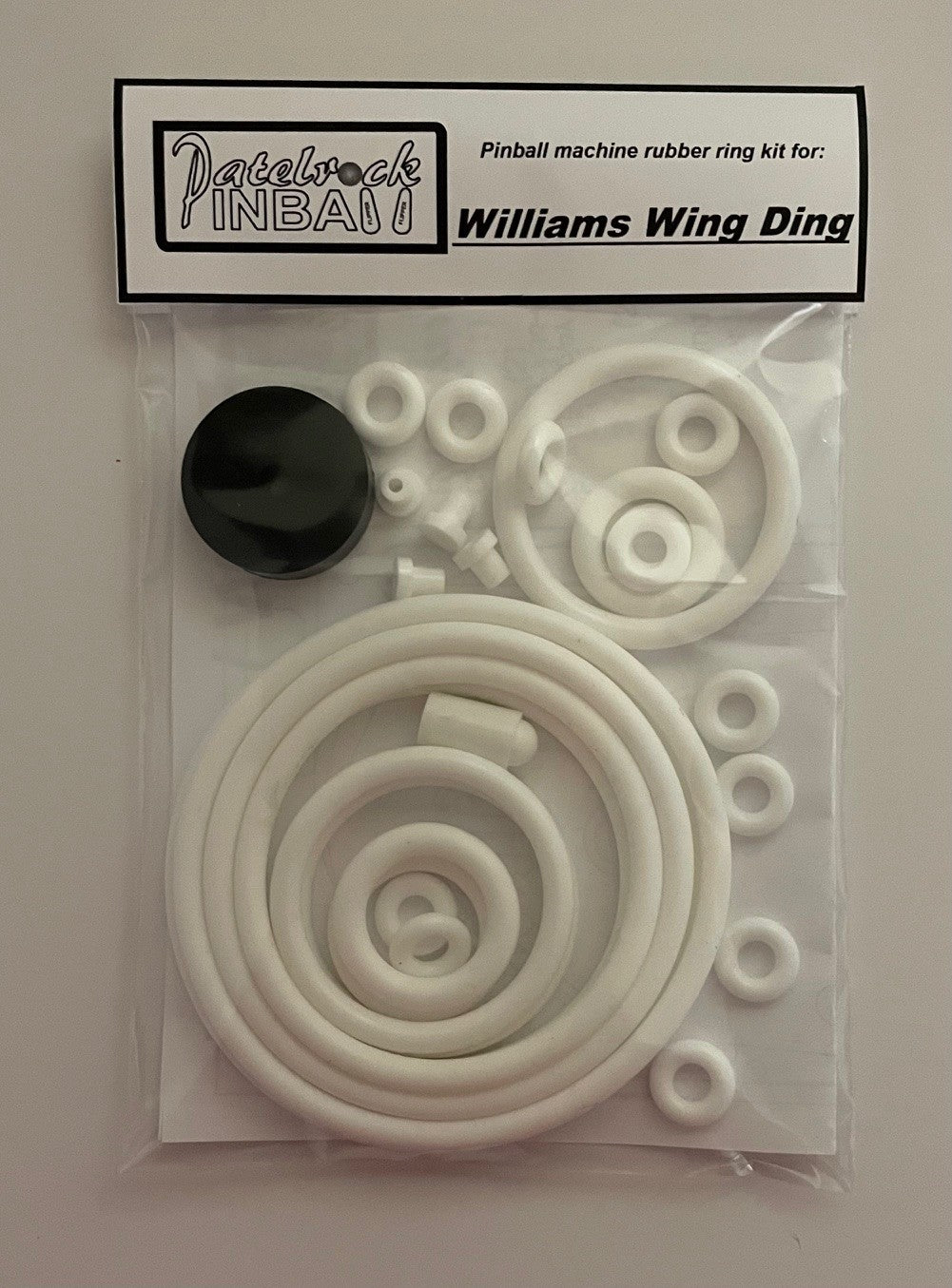 Williams Wing Ding Pinball Machine Rubber Ring Kit
