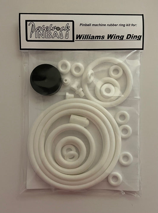 Williams Wing Ding Pinball Machine Rubber Ring Kit