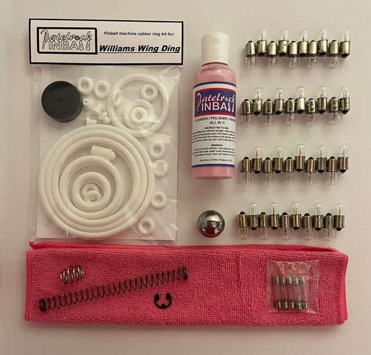 Williams Wing Ding Pinball Machine Maintenance Kit