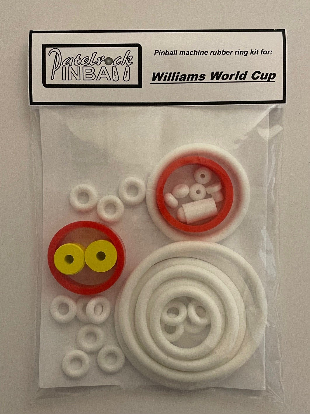 Williams World Cup Pinball Machine Rubber Ring Kit