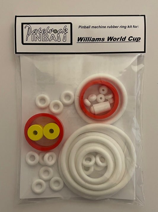 Williams World Cup Pinball Machine Rubber Ring Kit