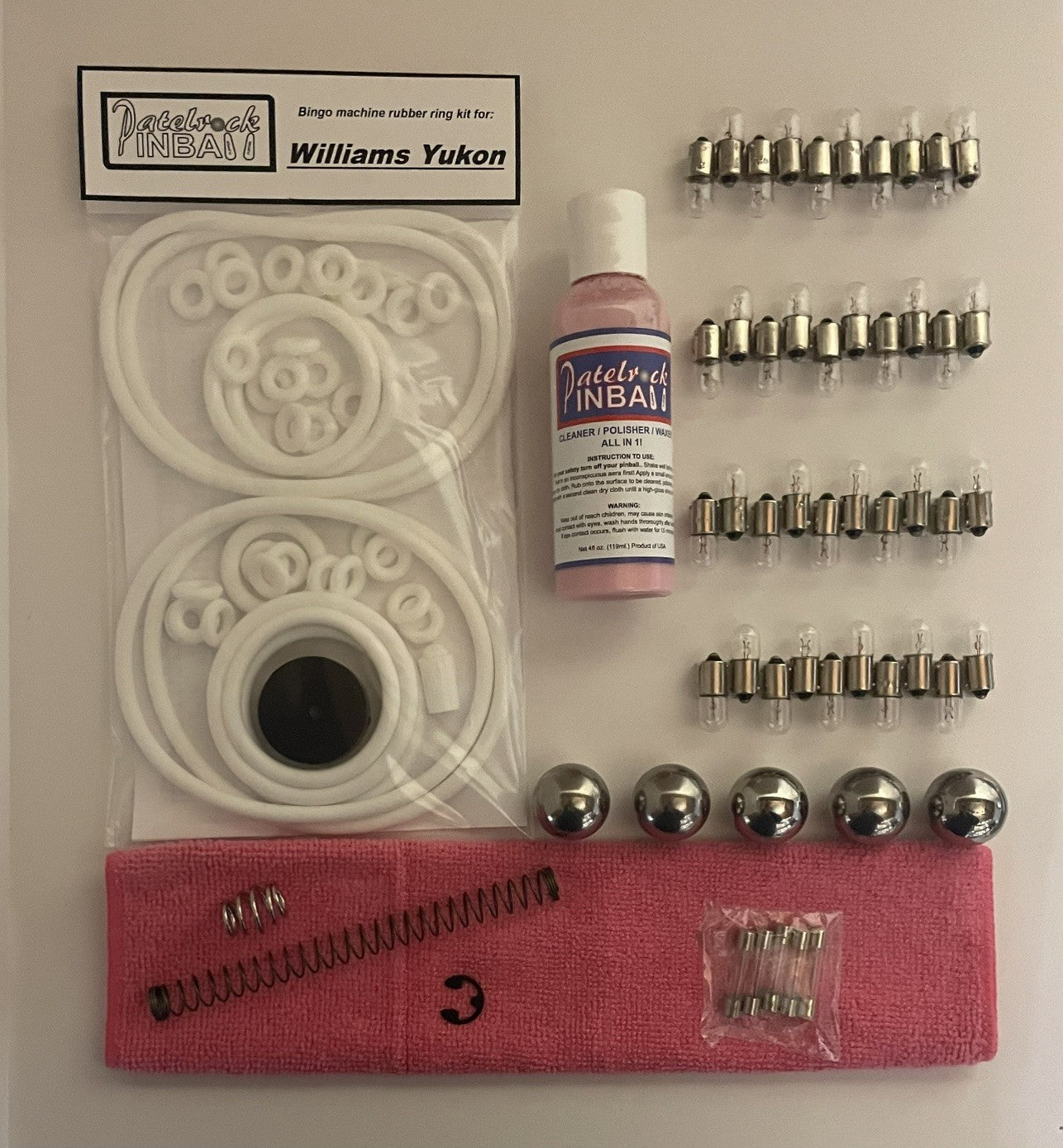 Williams Yukon Bingo Machine Maintenance Kit