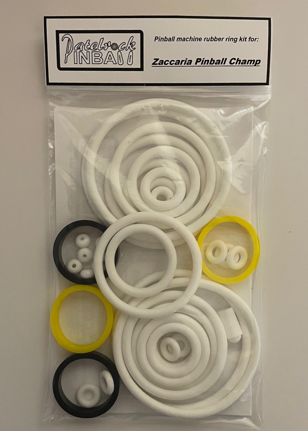Zaccaria Pinball Champ Pinball Machine Rubber Ring Kit